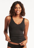 Sea Level Eco Essentials Underwire D/DD Tankini Top