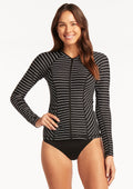 Sea Level Shoreline Long Sleeve Rashguard
