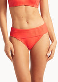 Sea Level Vesper Roll Band Bikini Bottom