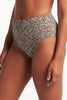 Sea Level Wild Cat Gathered Side Bikini Bottom