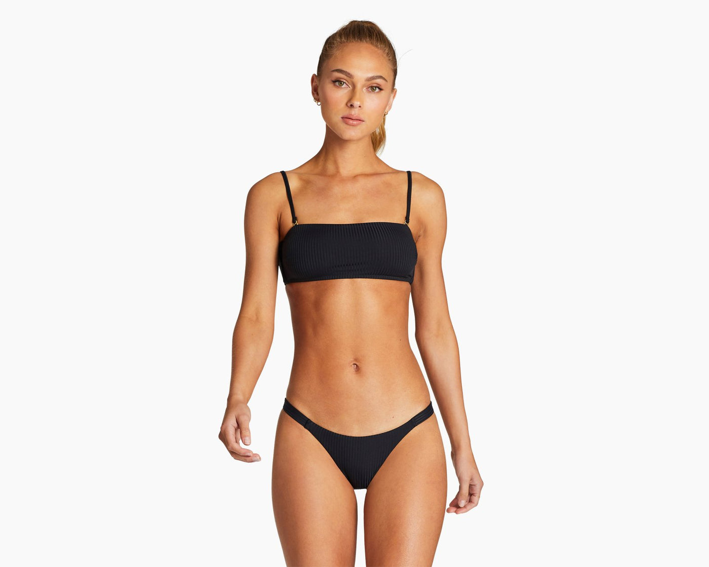 Vitamin A Moss Adjustable Side String Bikini Bottom – Melmira Bra &  Swimsuits