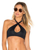 Vitamin A Camilla Cross Neck Bikini Top