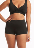Sea Level Eco Essentials Boyshort Bikini Bottom