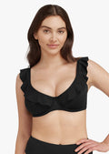 Sea Level Eco Essentials F Cup Frill Underwire Bikini Top