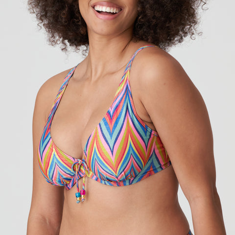 Prima Donna Kea Half Padded Plunge Underwire Bikini Top – Melmira Bra &  Swimsuits