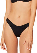 L Space Sensual Solids Whiplash High Leg Bikini Bottom