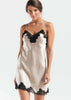 NK iMode Morgan Lace Spaghetti Silk Chemise