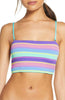 Seafolly Baja Stripe Bandeau Bikini Top